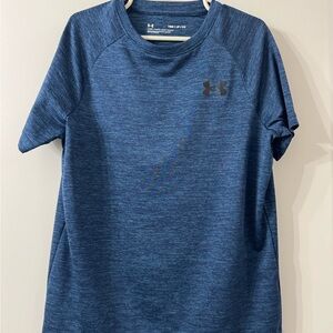 Under Armour Heathered Navy Performance Tee